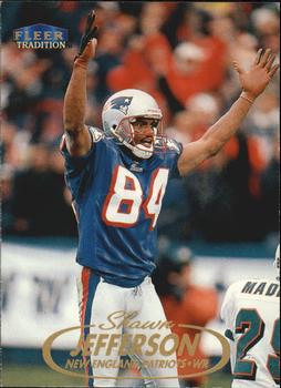 Shawn Jefferson New England Patriots 1998 Fleer Tradition NFL #105